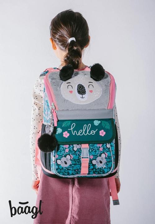 Actual product image Baagl 3-teiliges Schulranzen Set - Baby Koala