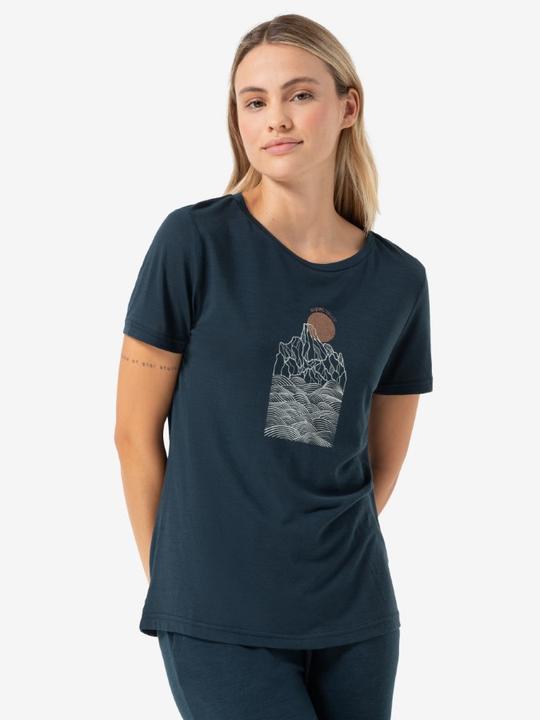 Actual product image Super Natural Women's Preikestolen Cliffs Tee (S)