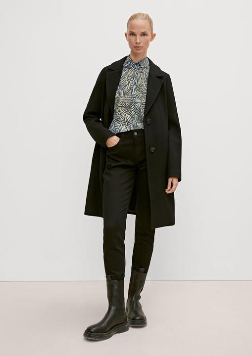 Produktbild Comma Bluse Hemdbluse mit Allover-Muster (44)