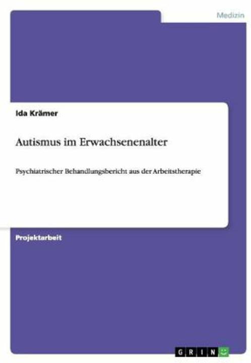 Produktbild Autismus im Erwachsenenalter (Deutsch, 2007)