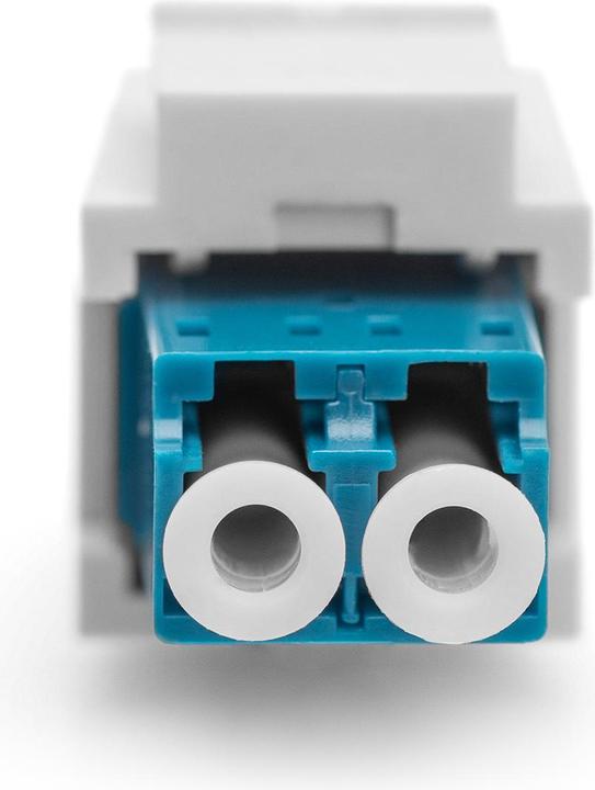 Image du produit Digitus Fiber optic LC/LC duplex coupler, Singlemode, Keystone module (Module Keystone)