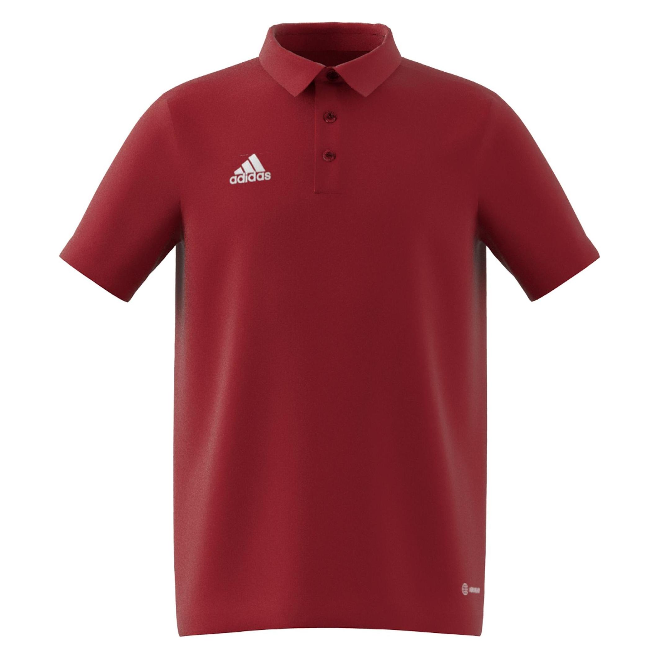Adidas, Unisex, Sportief Shirt, Entrada 22 Polo Kinderen (164), Rood, 164