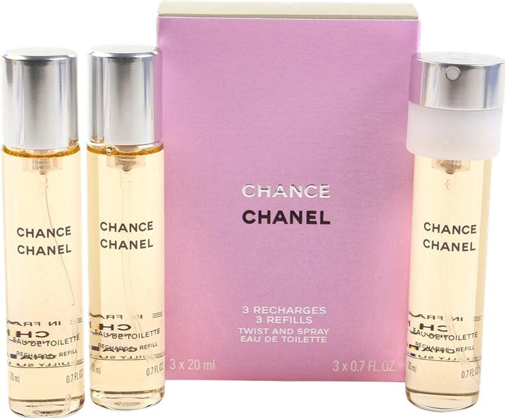 Immagine prodotto Chanel Chance 3xRifornimenti (Eau de toilette, 60 ml)