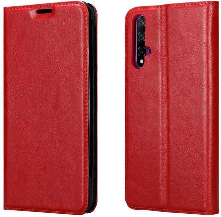 Actual product image Cadorabo Book Invisible Magnet Cover (Huawei Nova 5T)
