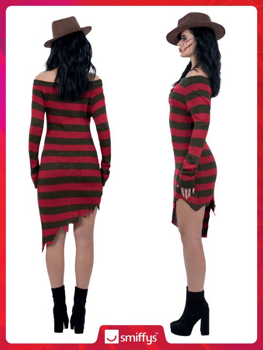 Produktbild Smiffys Freddy Krueger Kostümkleid für Frauen (M)