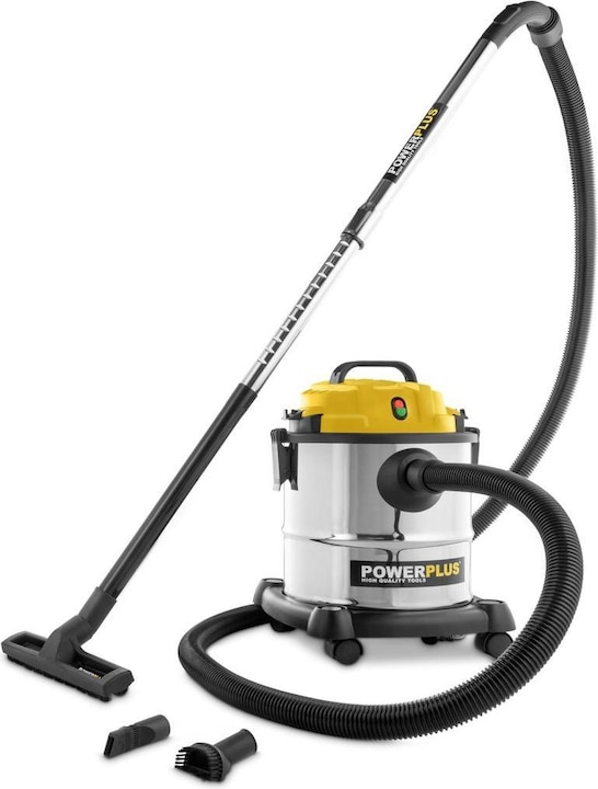 Powerplus Staubsauger Nass/trocken 1200W 20L - 4 Acc. (Nass-Trockensauger)