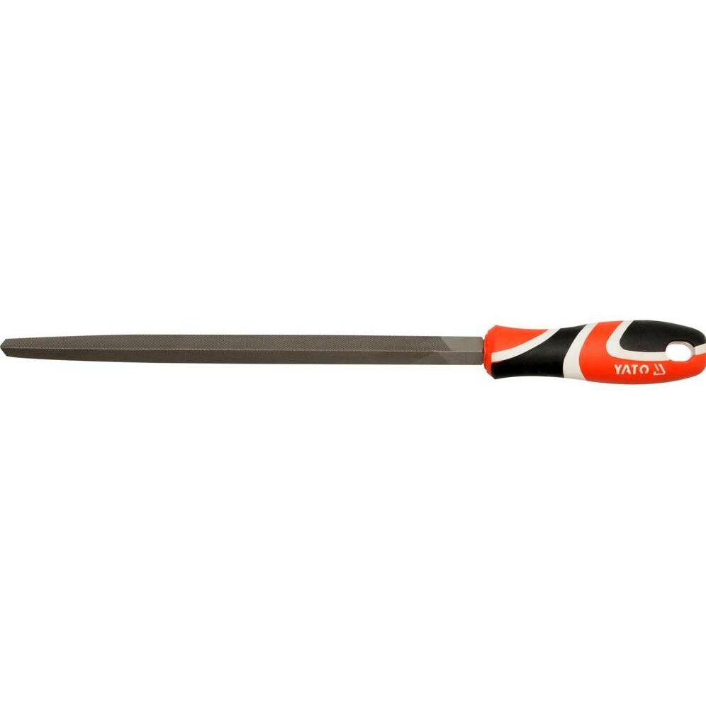 Yato, Raspel + Feile, Metallfeile dreieckig halb glatt 250mm YT-6230 (250 mm)