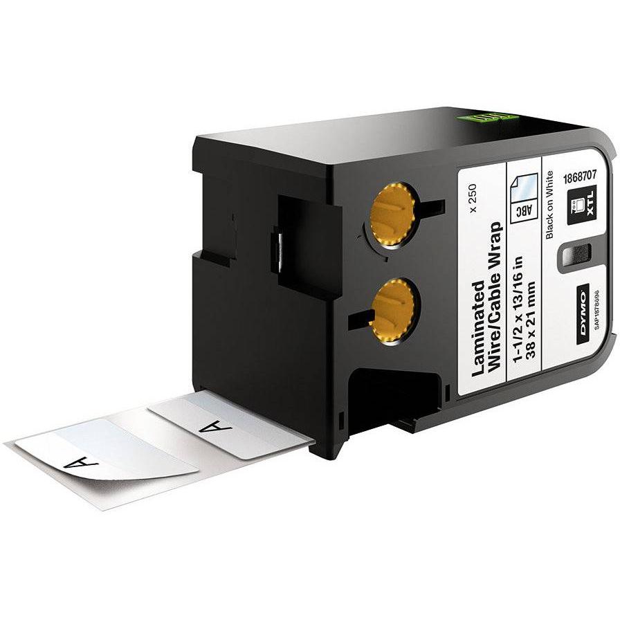 Lapp, Guaina termorestringente, 83257216 DYMO XTL HEAT-SHRINK 24BK/WH Schrumpfschlauchmarkierer Montage-Art