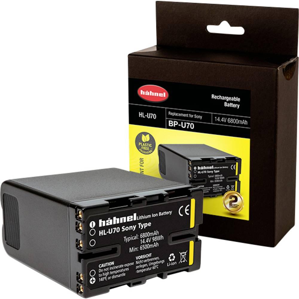 Hähnel Fototechnik HL-U70 Kamera-Akku ersetzt Original-Akku (Kamera) BP-U70 14.4V 6800 mAh (Akku), Kamera Stromversorgun...