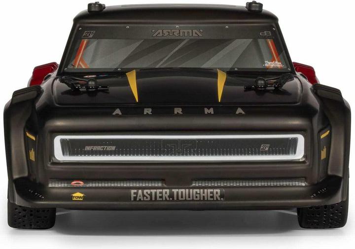 Produktbild Arrma Race Truck Infraction 223S DSC 4 x 4 1:8, ARTR Schwarz/Rot
