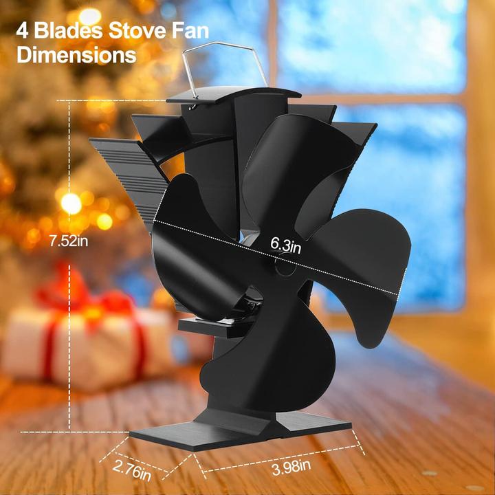 Image du produit Tomersun Ventilateur de four 4 lames