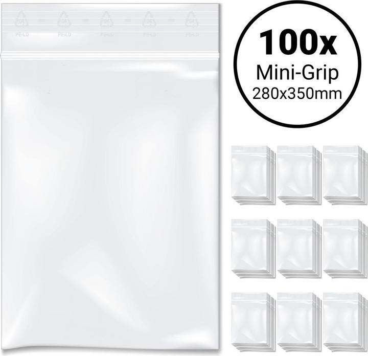 Audisana Schnellverschlussbeutel (Minigrip)