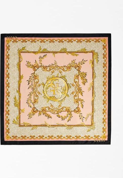 Image du produit Guess Textile Scarf, Rose, 90 x 90, For Women