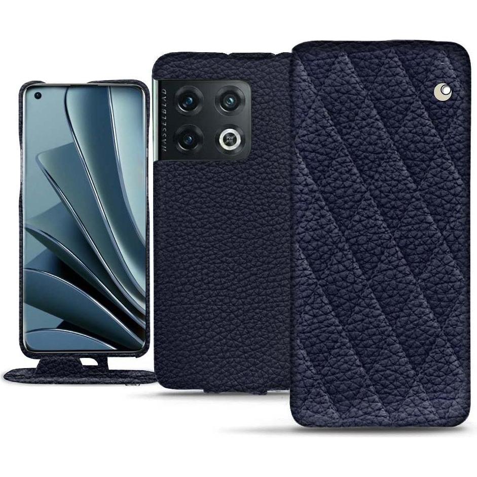 Noreve Lederschutzhülle vertikal (OnePlus 10 Pro), Smartphone Hülle, Violett