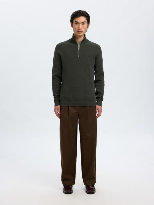 Produktbild Selected Slhdane Ls Knit Structure Half Zip Noos (S)