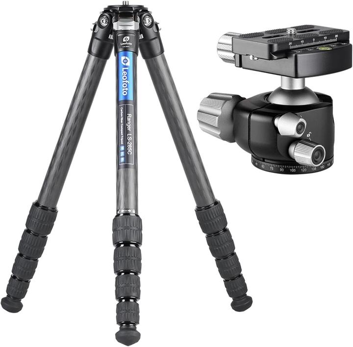 Actual product image Leofoto LS-285C Set (Carbon, Metal)