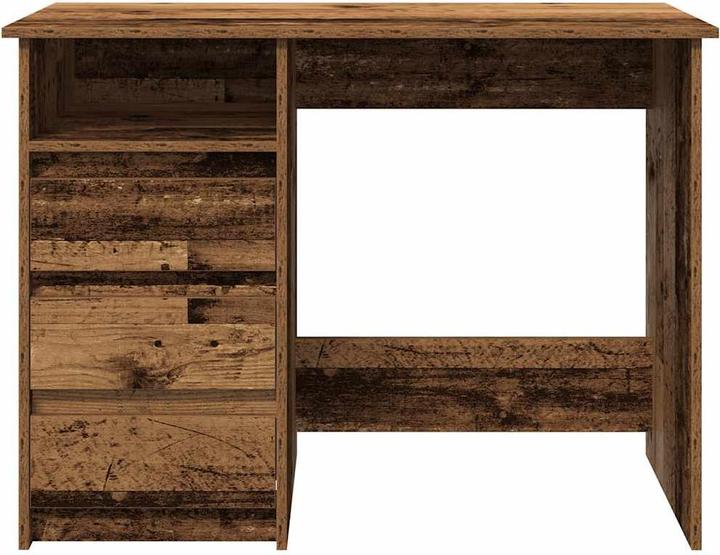 Produktbild VidaXL Schreibtisch Weiss 102x50x75 cm Holzwerkstoff Bürotisch Tisch PC-Tisch (102 x 50 x 75 cm)