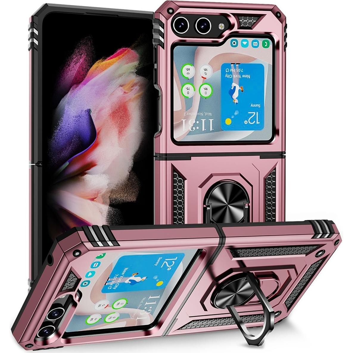 König Design Hülle Handy Schutz für Samsung Galaxy Z Flip5 Case Cover Tasche Bumper Etuis Neu (Samsung Galaxy Z Flip5), ...