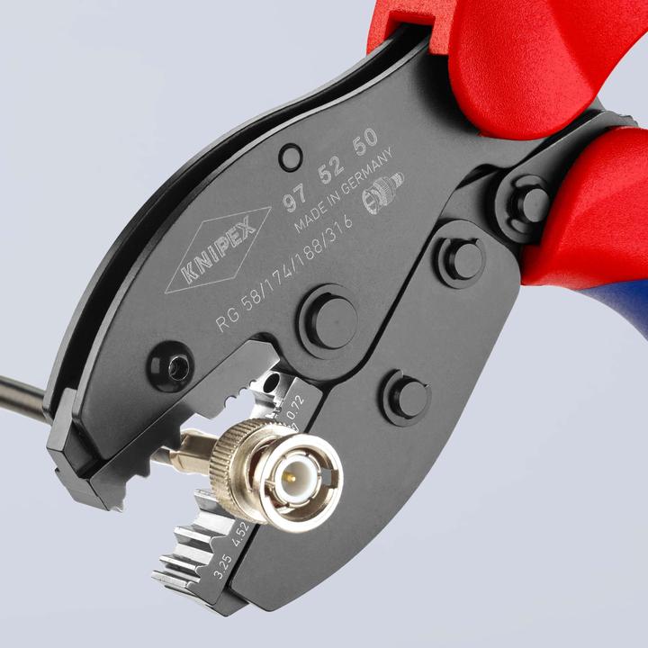 Productafbeelding Knipex PreciForce® krimptang 97 52 50 (220 mm)