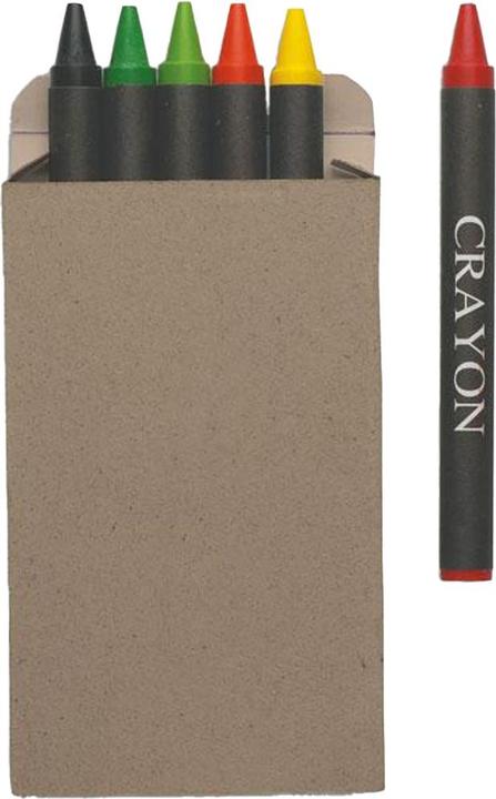 Actual product image MidOcean Brabo Wax Based Crayon (Pack of 6) (6 x)