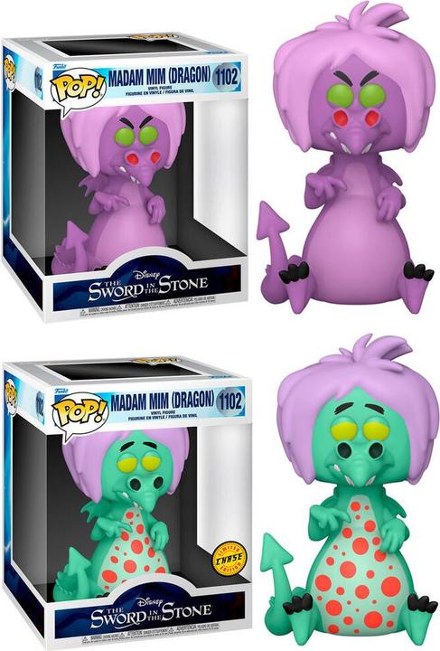 Actual product image Funko POP! - Die Hexe und der Zauberer: Mim as Dragon - Super Sized