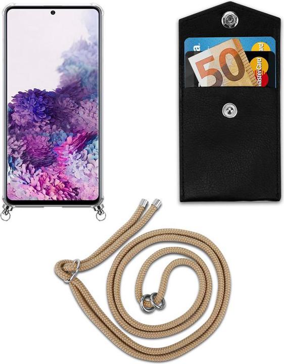 Produktbild Cadorabo TPU Handy Kette SILBER Cover