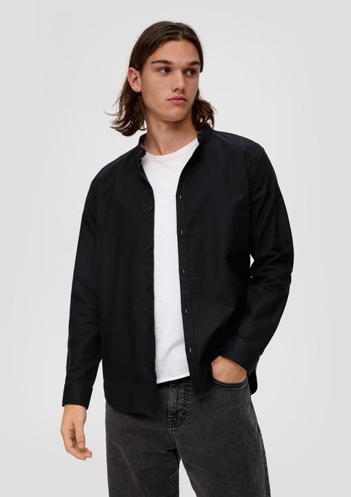 Produktbild s.Oliver Baumwollhemd in Garment Dye (L)