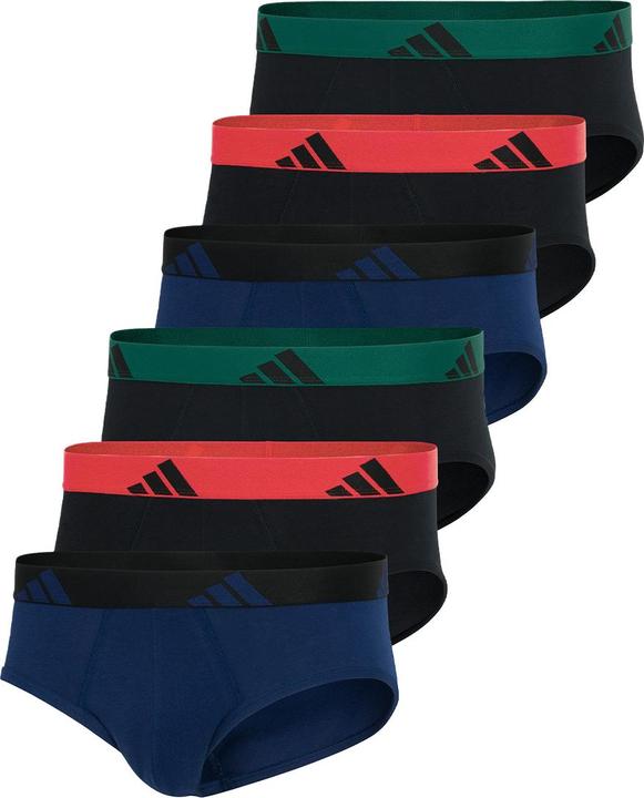 Produktbild adidas 6er Pack Active Flex Cotton Slip / Unterhose (L, 6er Pack)