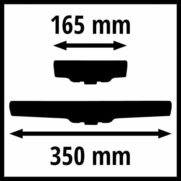 Image du produit Einhell Brillianto Aspirateur de fenêtre Accessoires Noir