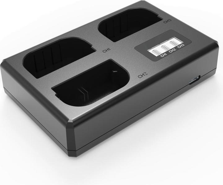 Immagine prodotto Acconic Caricatore triplo Caricatore triplo per Nikon EN-EL14 1D3100 D3200 D5100 D5200 P7000 P7700 P7800 (1 pz.)