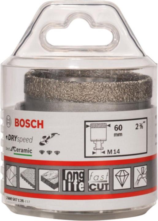 Produktbild Bosch Professional Zubehör PRO Core Cutter dry, 60 x 35 x 22,23 mm (60 mm)