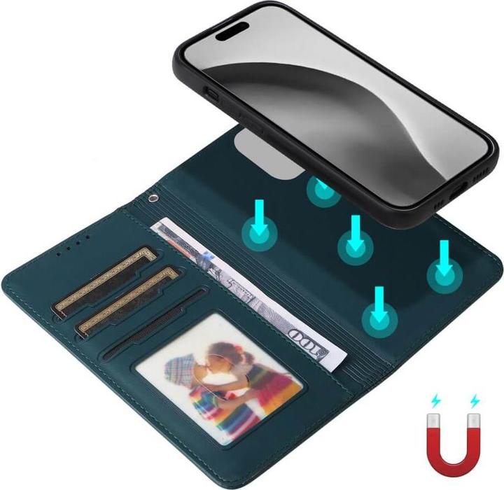 Actual product image Cover-Discount iPhone 16 Pro Max - Divisible wallet case 2-in-1 mobile phone case (Apple iPhone 16 Pro Max)