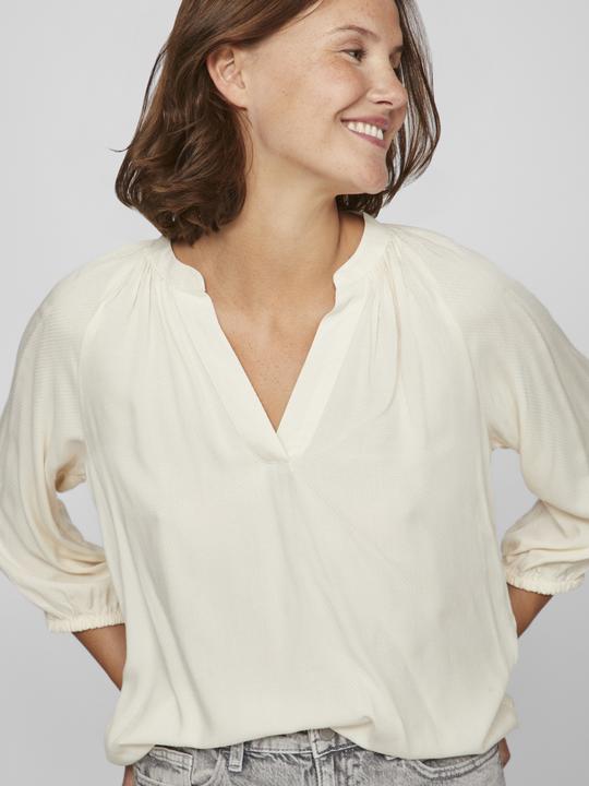 Produktbild Vila V-Ausschnitt Oberteil mit 3/4-Ärmeln (34)
