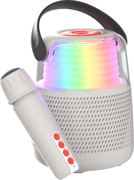 Produktbild Mobility on Board Karaoke Lautsprecher KS-80 grau (5 h, Netzbetrieb)