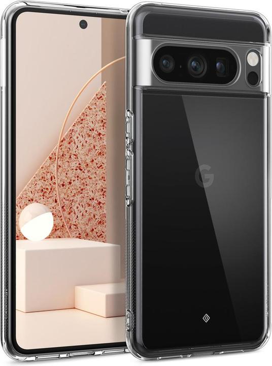 Actual product image Spigen Caseology Capella Google Pixel 8 Pro crystal clear (Google Pixel 8 Pro)