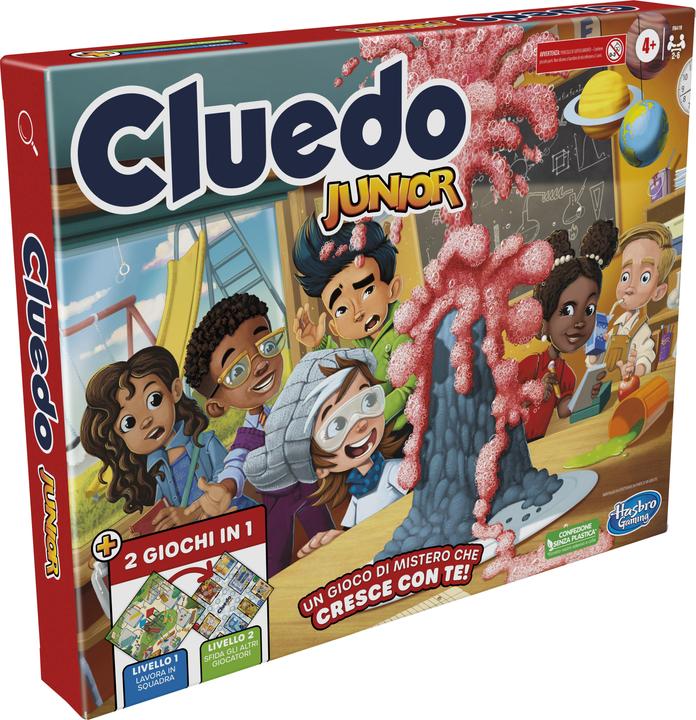 Produktbild Hasbro Gaming Cluedo Junior (Italienisch)