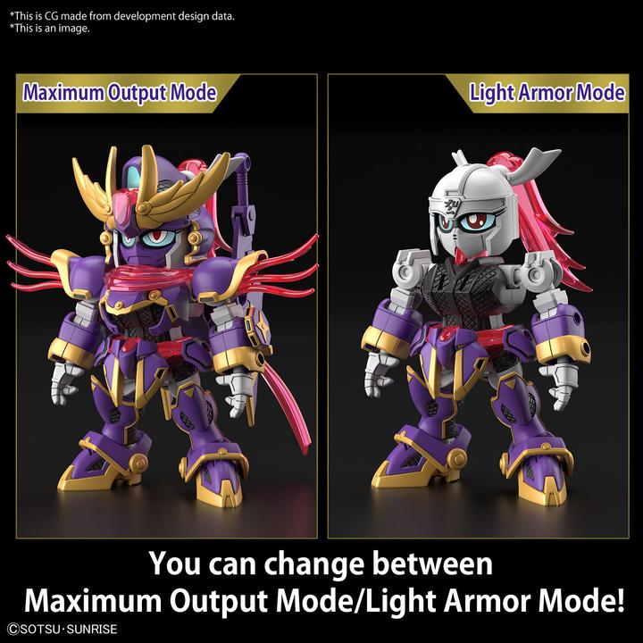 Produktbild Bandai GUNDAM - SD Gundam Cross Silhouette F-Kunoichi Kai - Model Kit