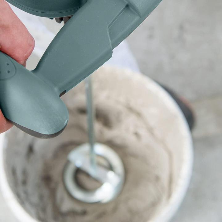 Actual product image Gröne 1800W High Power Mixer with M14 Thread, Variable Speed, Safe Start for Glue, Paint, Mortar (Colour stirrer + mortar stirrer)