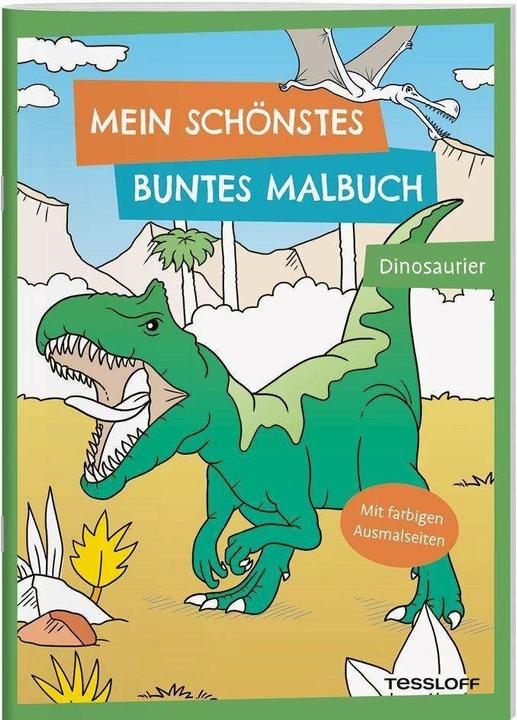Immagine prodotto Tessloff Il mio più bel libro da colorare. Dinosauri