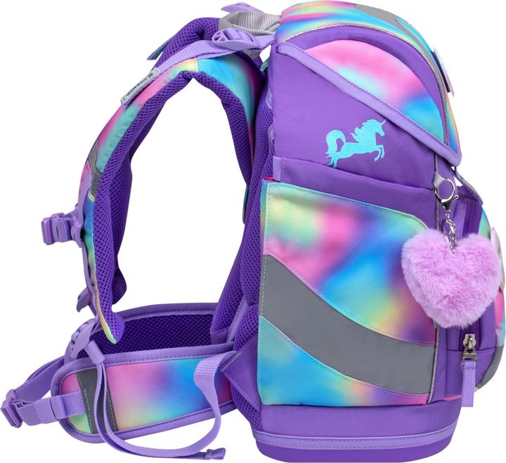 Produktbild Belmil SMARTY Schulrucksack 5-teiliges-Set Rainbow Color (20 l)