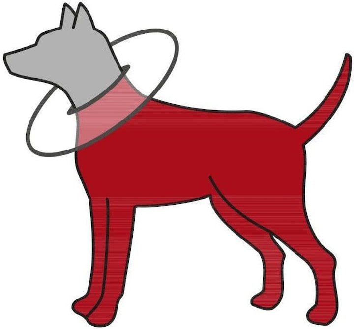 Image du produit Trixie Collier de protection souple avec fermeture velcro. (Chat, Chien)