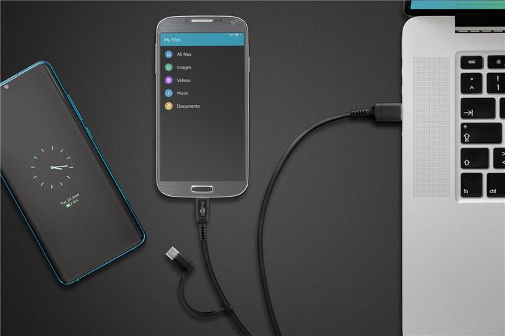 Actual product image Goobay Charging and synchronization cable (1 m, USB 2.0)