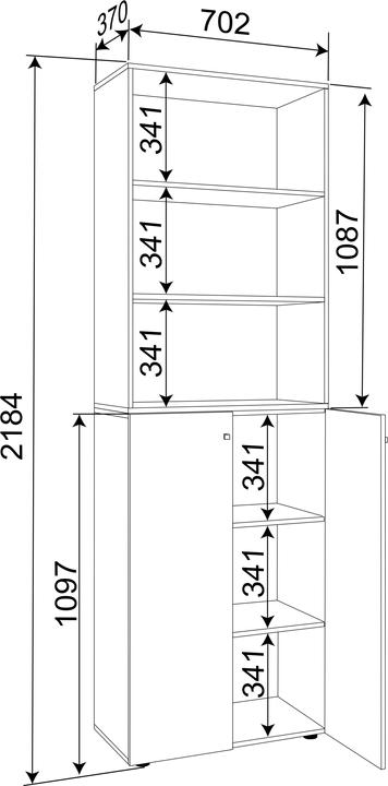 Nährwerte und Zutaten VCM Lona (70 x 40 x 220 cm)