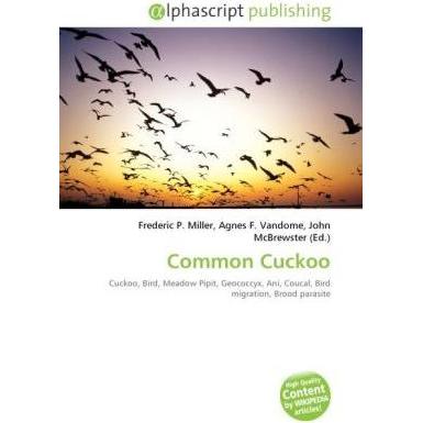 Common Cuckoo, Fachbücher von Agnes F. Vandome, Frederic P. Miller, John McBrewster