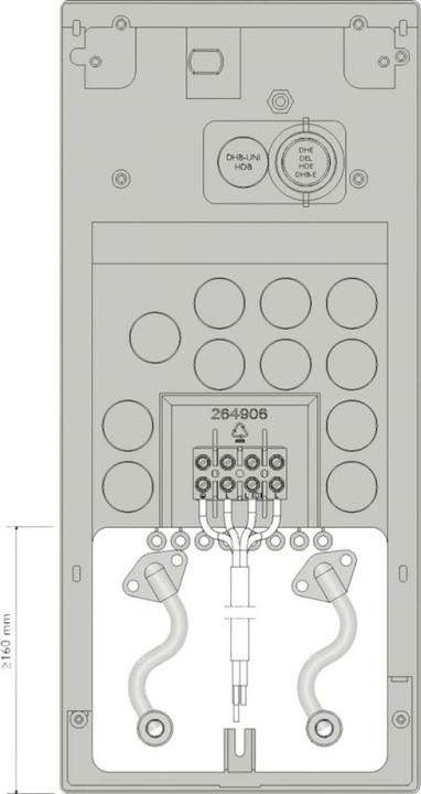Produktbild AEG Haustechnik MR 111 Rohrbausatz für Versatzmontage inklusive Universal-Montagerahmen für Durchlauferhitzer