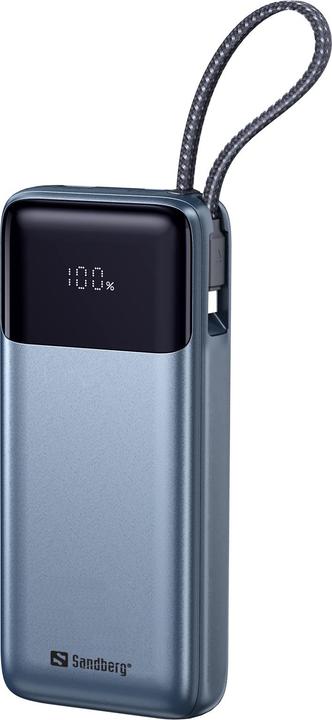 Sandberg All-in1 Powerbank 20000 PD67W (20000 mAh, 67 W, 74 Wh)