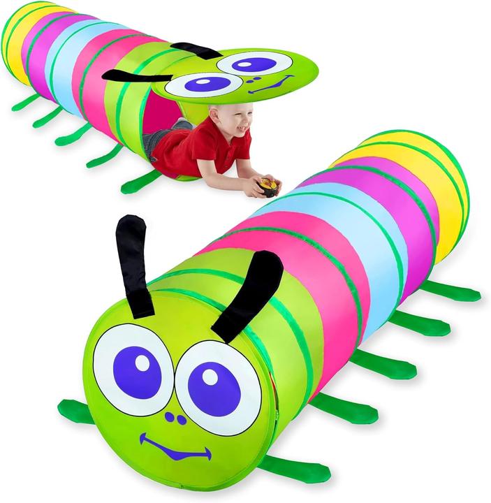 Yorfull Krabbeltunnel & Agility-Spieltunnel für Kinder