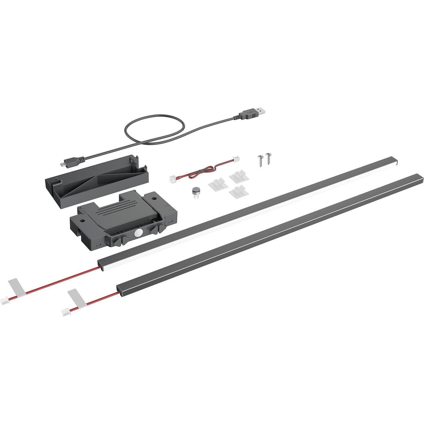 Hettich, Möbelausstattung, Designprofil AvanTech YOU Illumination zur Akzentbeleuchtung (1 Stk.)