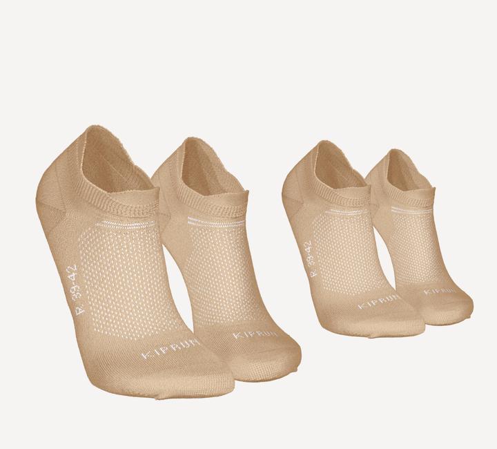 Actual product image Kiprun Running socks thin invisible 2-pack - Run 500 (43, 46)