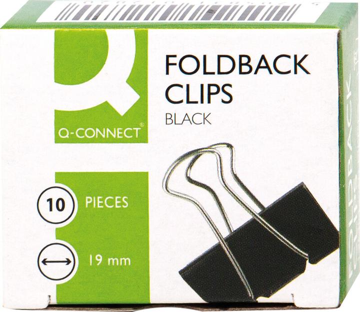 Actual product image Q-Connect foldback clips (10 x)